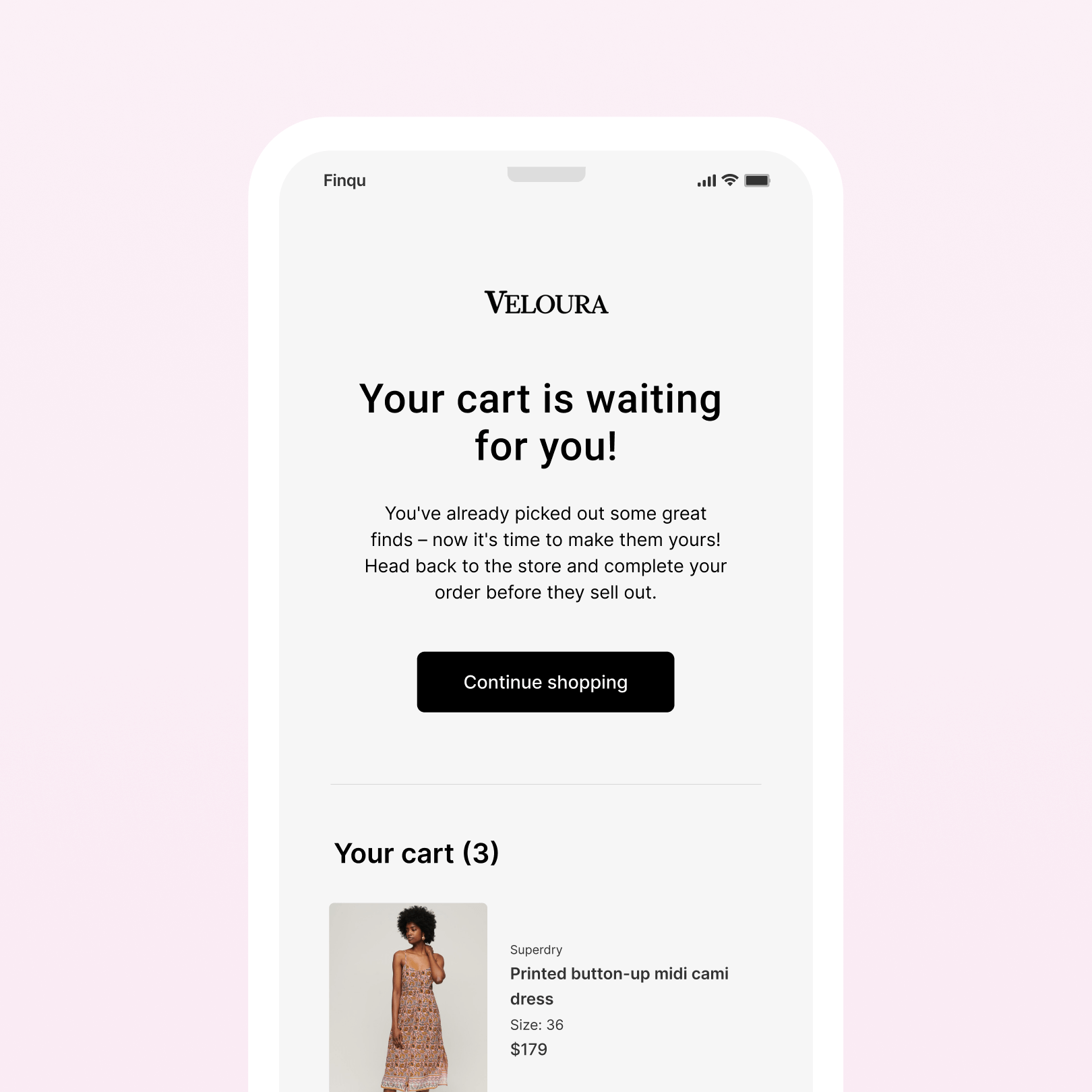 automatic-message-cart-saver-veloura