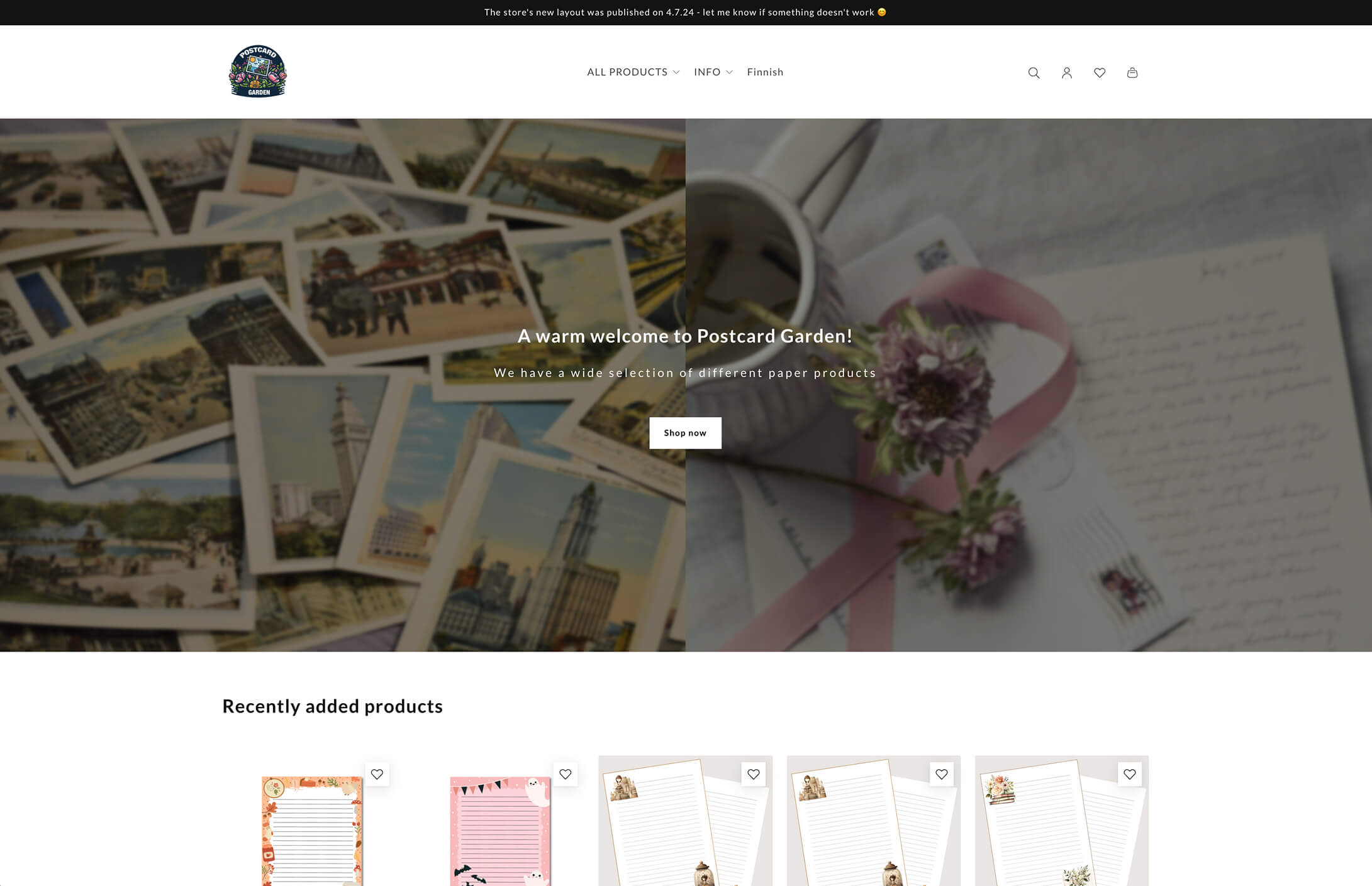 Visit the online store